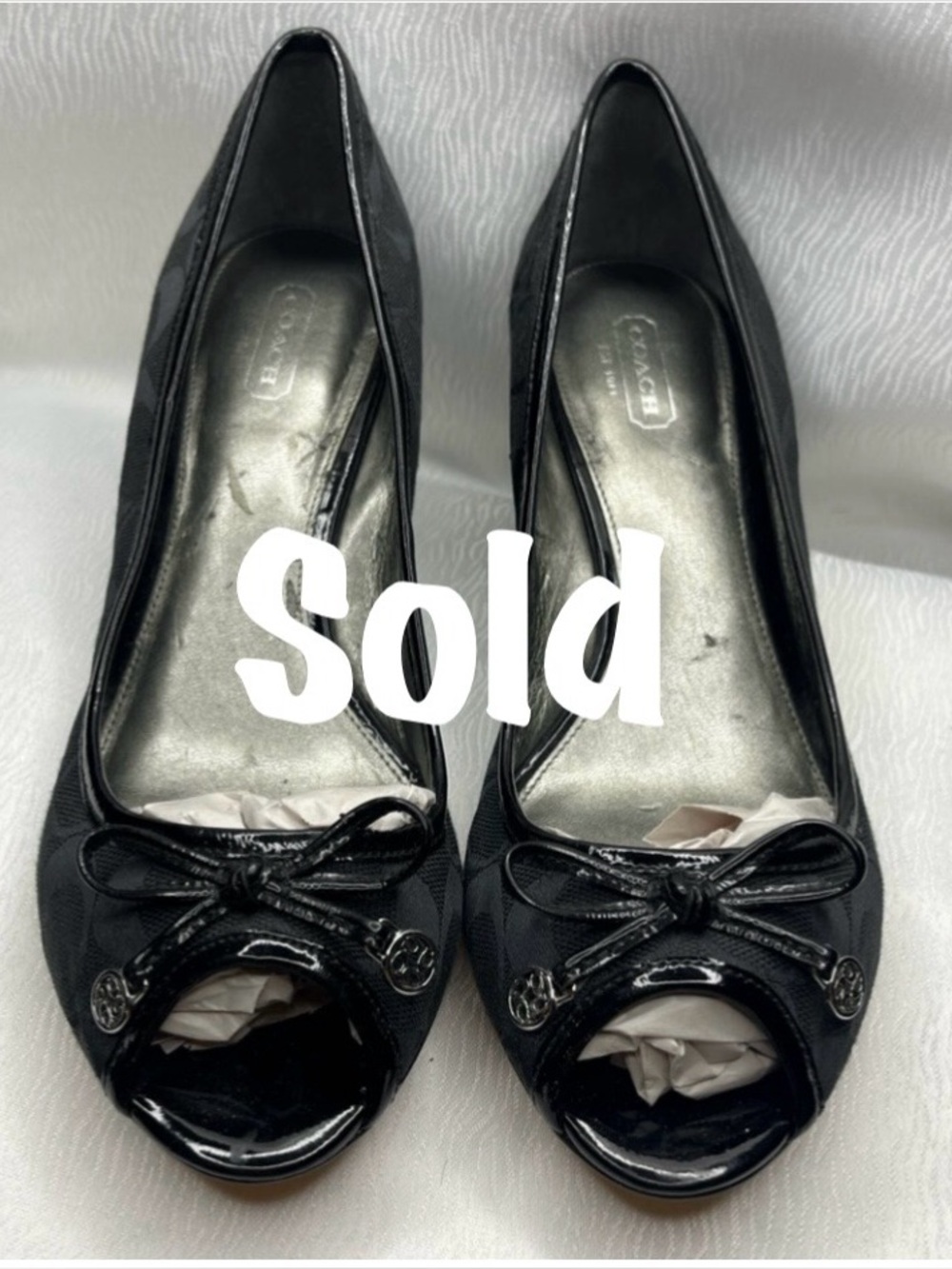 Coach Black Women's Shoes NWOT